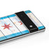 Chicago Flag Light Wood Google Pixel 6 Skin